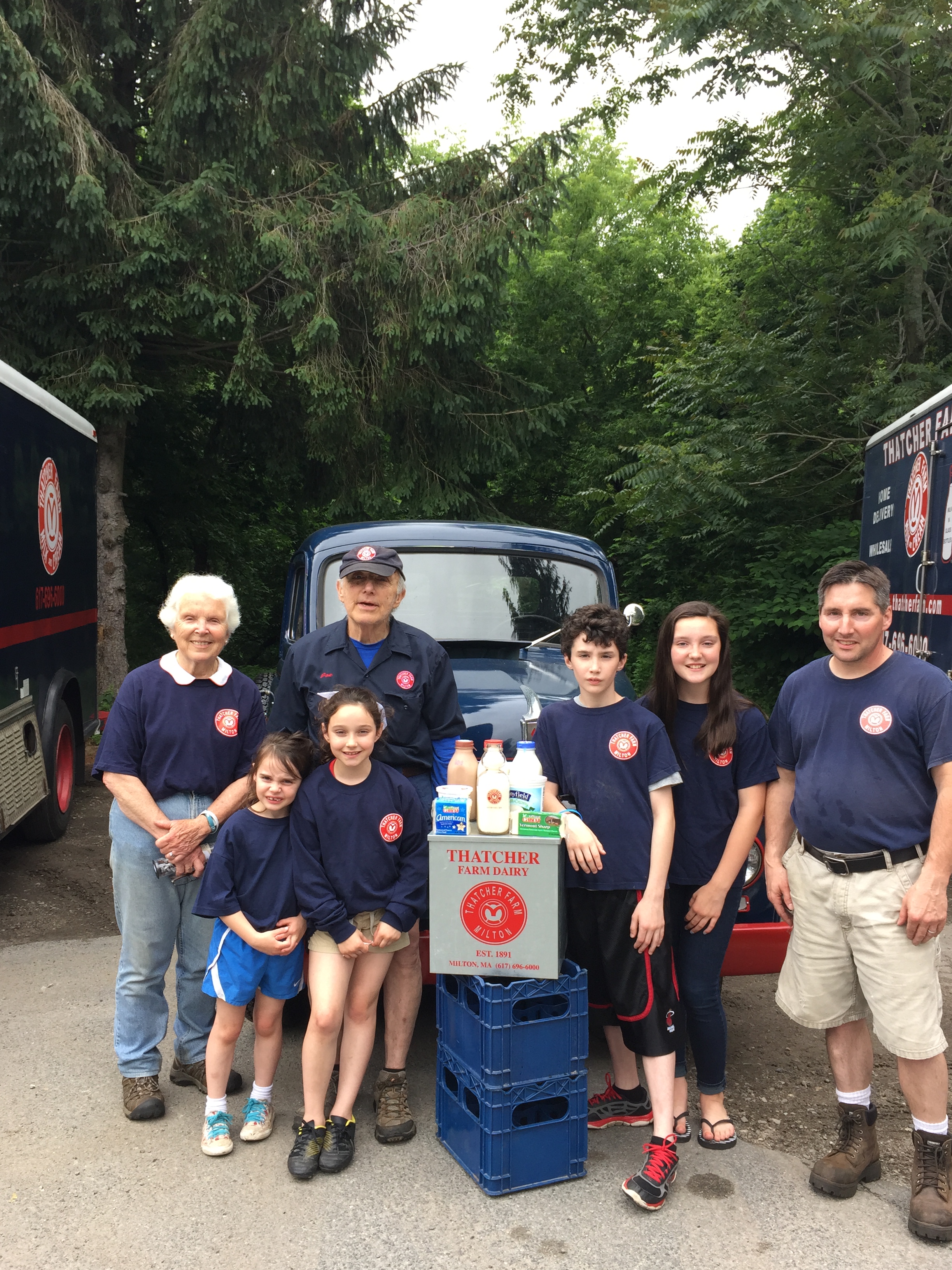 Thatcher Farm milk delivery