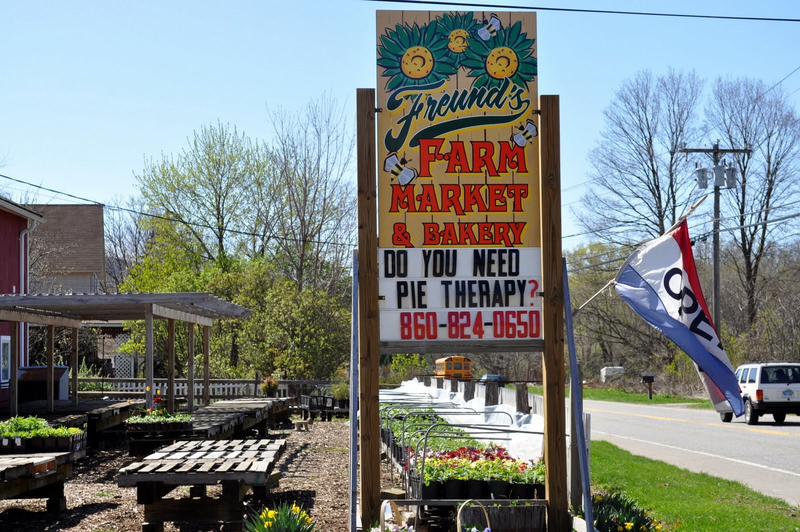 freund farm sign