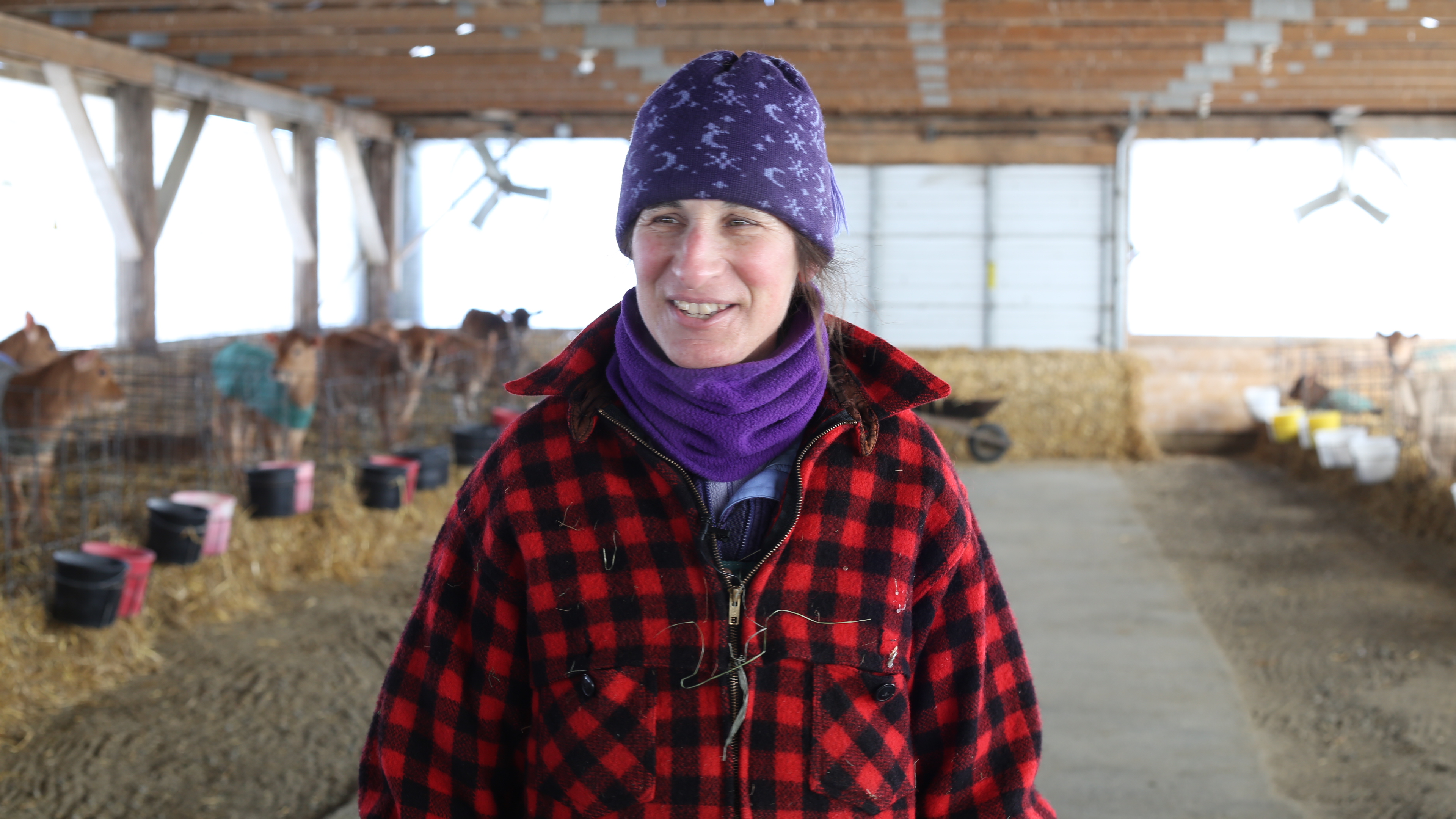 Johanna Laggis dairy farmer