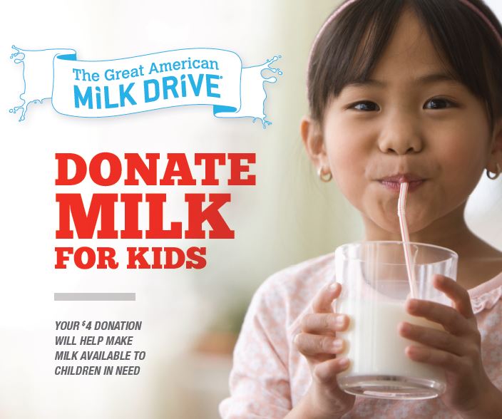 milk drive at stop and shop