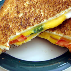 Spicy Grilled Cheese Sandwich Photo Courtesy of All Recipes