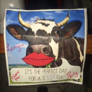 Roses are Red, Violets are Blue and I Love Moooooo!
